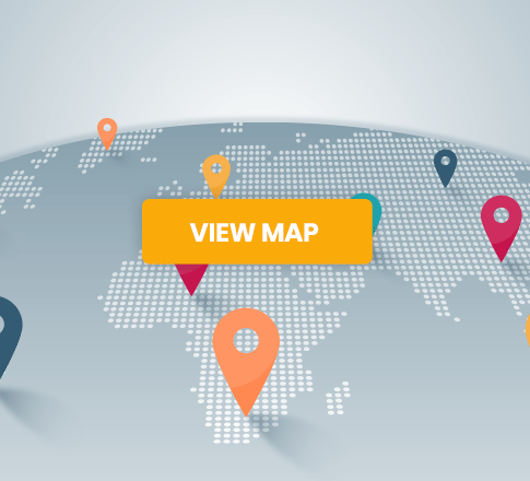 Map of AVIS rental desk at Los Angeles Airport